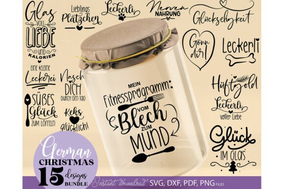 15 Christmas Lustige Designs Sprüchen for Crafts & Festive Branding