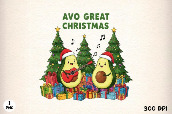 Avo Great Christmas,Merry Christmas PNG for T-Shirt Designs
