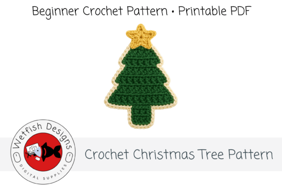 Beginner Crochet Christmas Tree Pattern: A Festive Graphic Design Asset for Marketers
