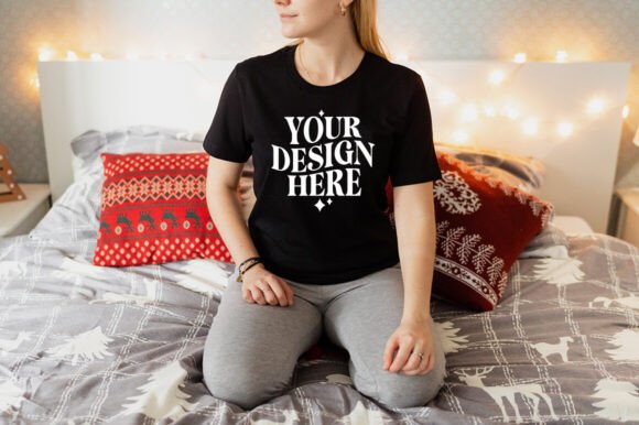 Christmas Bella Canvas 3001 Mockup Review