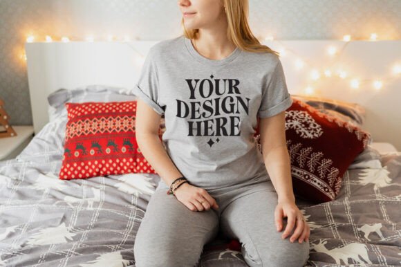 Christmas Bella Canvas 3001 Mockup Review for Professional Designers
