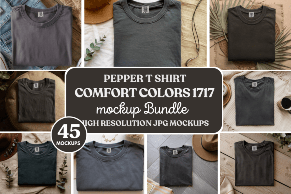 Christmas CC1717 Pepper Folded Mockups: Product Mockups Review