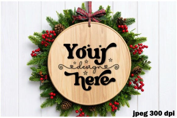 Christmas Round Sign Mockup 11 Review for Crafts