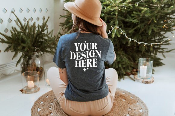 Gildan 64000 Christmas T-Shirt Mockup 11 Review for Product Mockups