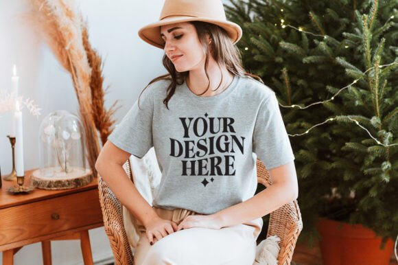Gildan 64000 Christmas T-Shirt Mockup 17 Review