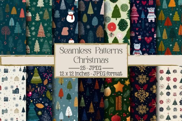Seamless Patterns Christmas: A Designer’s Review for Brand Identity and Packaging