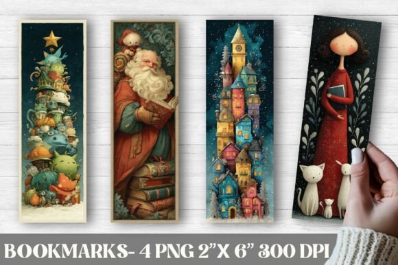 Whimsical Christmas Bookmark: A Print Templates Review